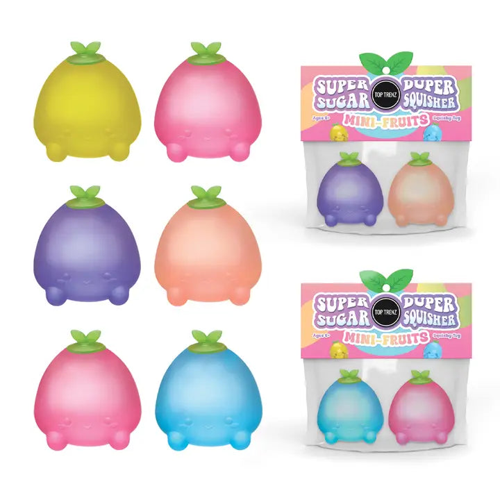 SUPER DUPER SUGAR SQUISHER MINI FRUITS