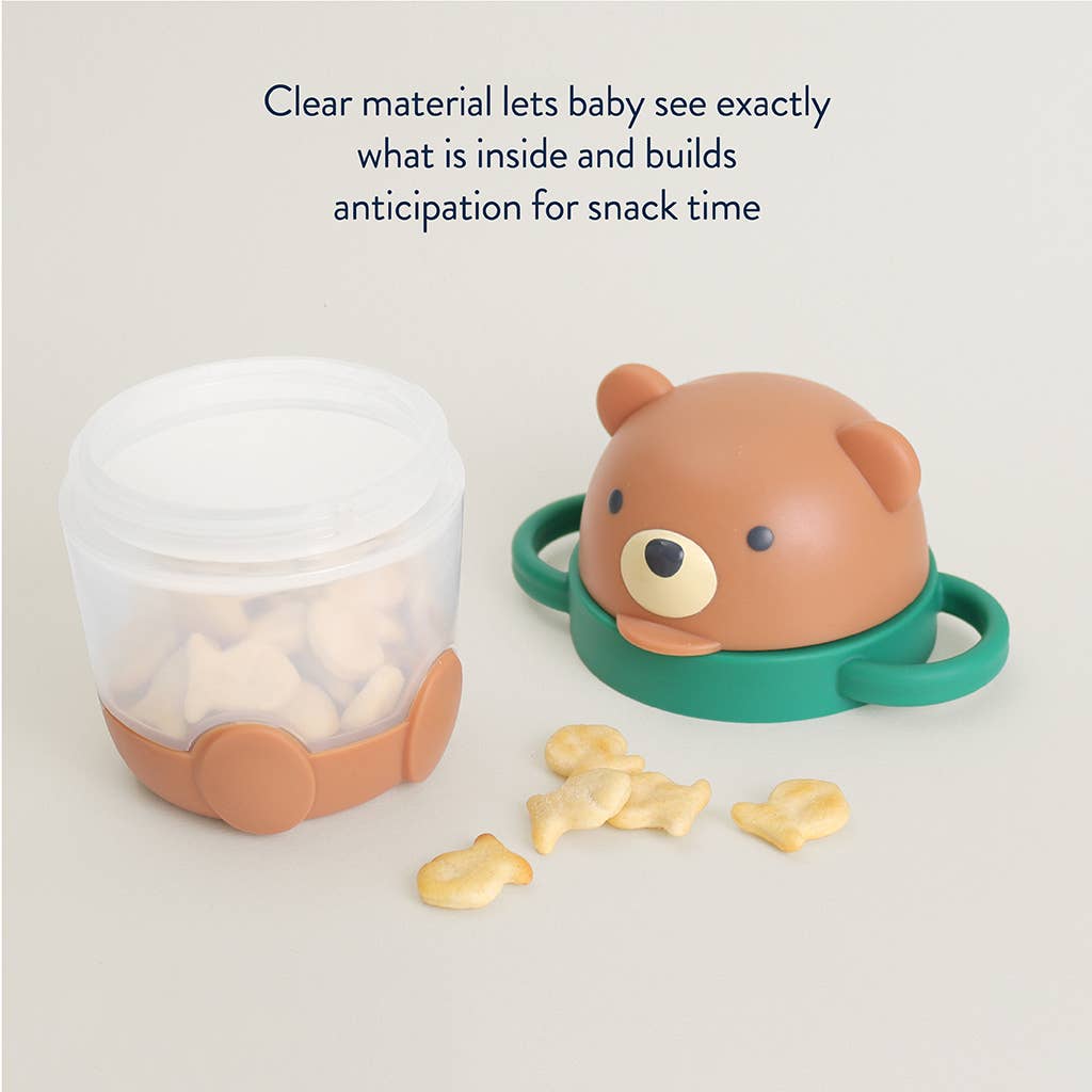 Itzy Bitzy Itzy Snack Pal - Snack Cup: Bear