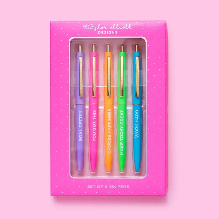 TAYLOR ELLIOTT DESIGNS PEN MOTIVATIONAL SET