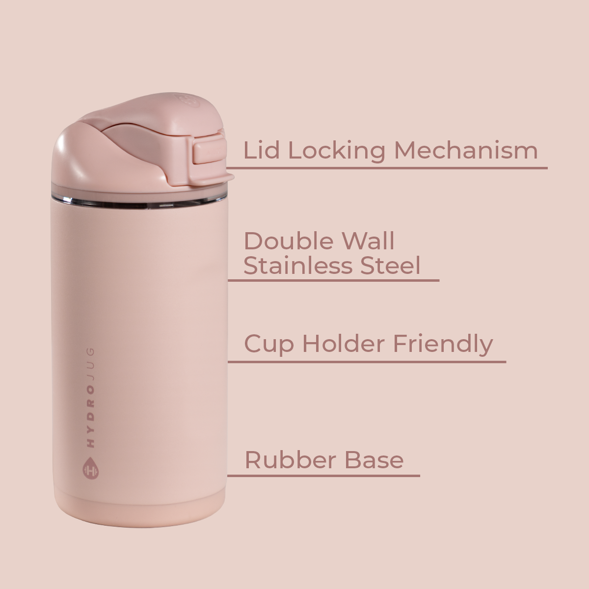 Dusty Rose 14 Oz Ease 2 O