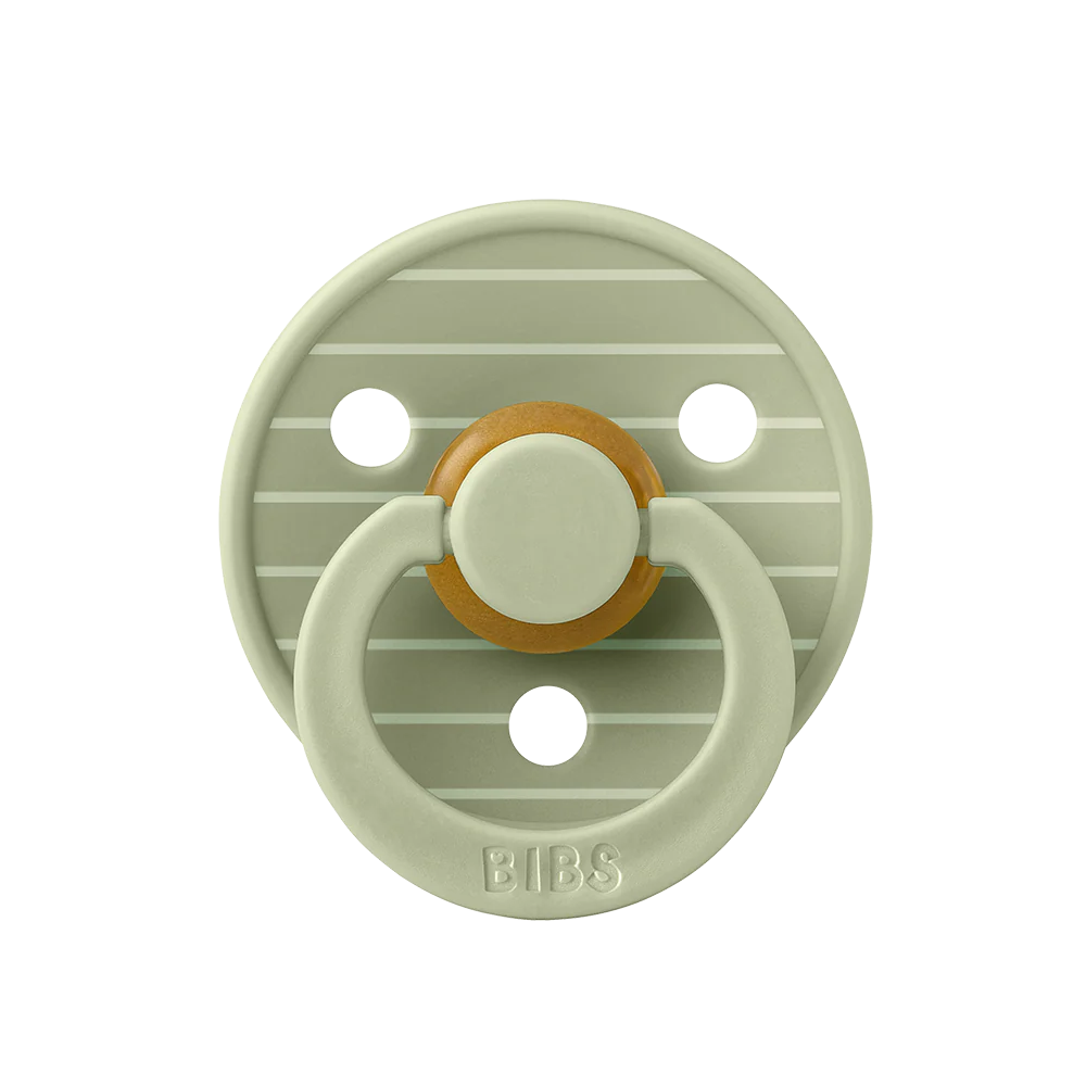 BIBS PACIFIER SAGE PIN BLOCK
