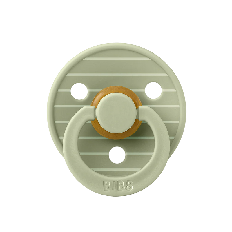 BIBS PACIFIER SAGE PIN BLOCK