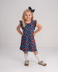 THE OAKS LORI SCHOOLHOUSE APPLES DRESS