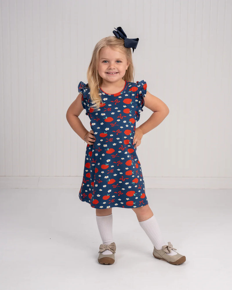 THE OAKS LORI SCHOOLHOUSE APPLES DRESS