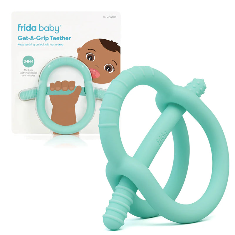 FRIDABABY GET A GRIP TEETHER GREEN