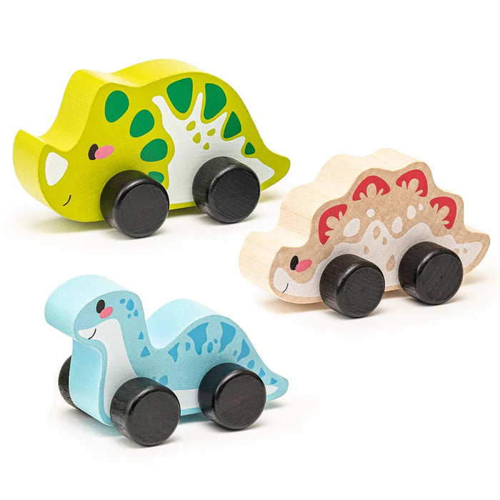 CUBIKA WOODEN JOYFUL DINOS SET