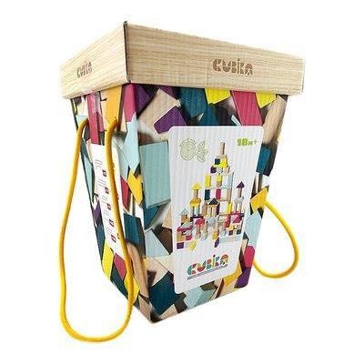 CUBIKA WOODEN BLOCKS AND CONSTRUCTION KIT