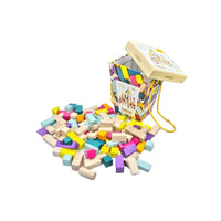 CUBIKA WOODEN BLOCKS AND CONSTRUCTION KIT