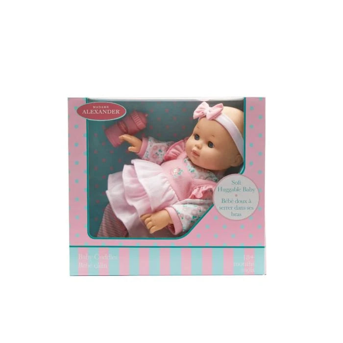 BABY CUDDLES PINK FLORAL BABY DOLL