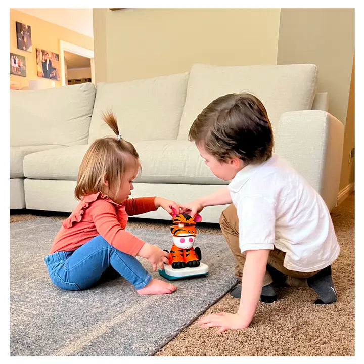 STACK-A-ROOS JUNGLE BABIES TIGER