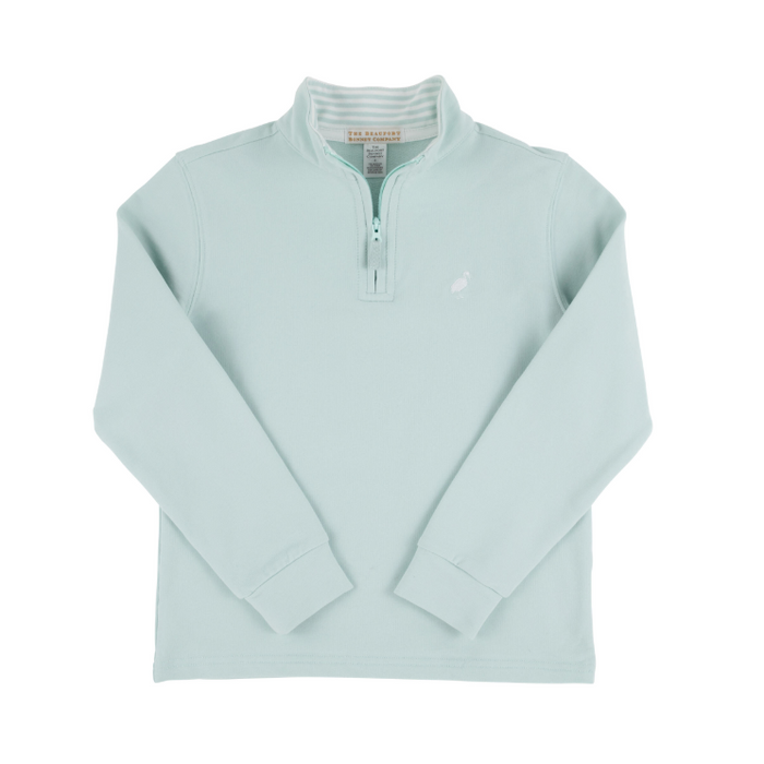 TBBC HAYWORD HALF-ZIP OLD GREENWHICH GREEN
