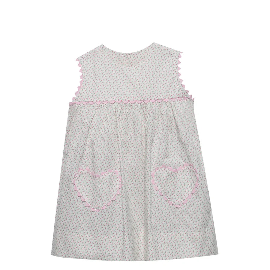 PINK FLOWER KYLE SWEET ON SUMMER DRESS