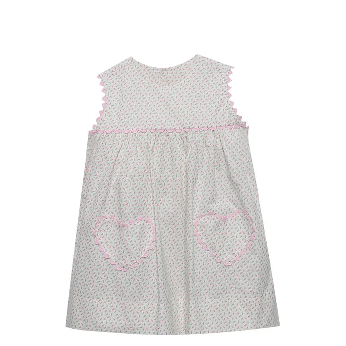 PINK FLOWER KYLE SWEET ON SUMMER DRESS