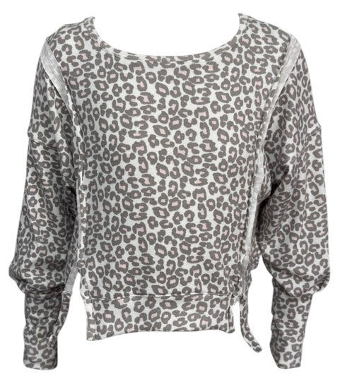 ERGE LEOPARD TOP