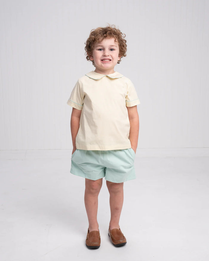 PIERCE SHORT SET YELLOW SORBET