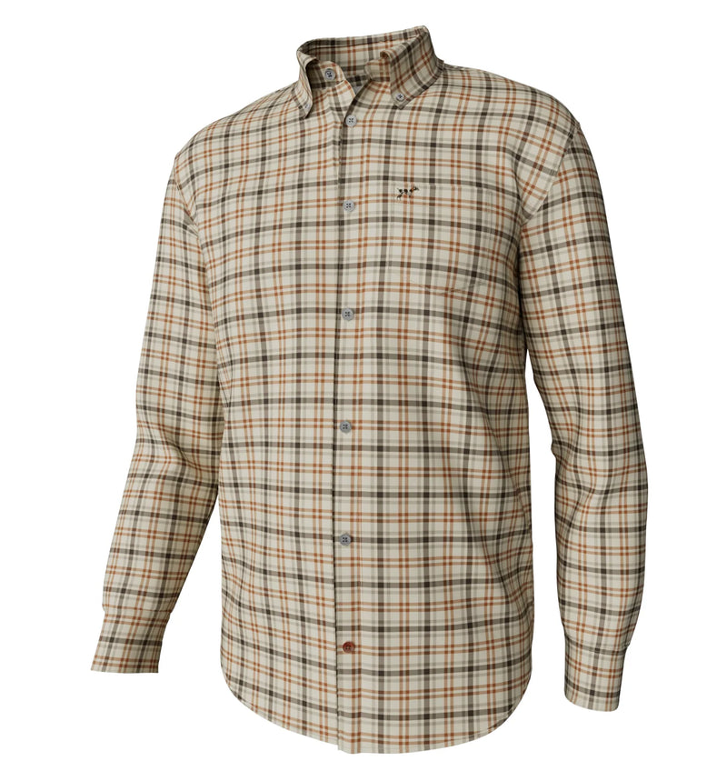 SOUTHERN POINT CO. YOUTH HADLEY VINTAGE LONG SLEEVE BUTTON DOWN MILLER PLAID GUNSTOCK
