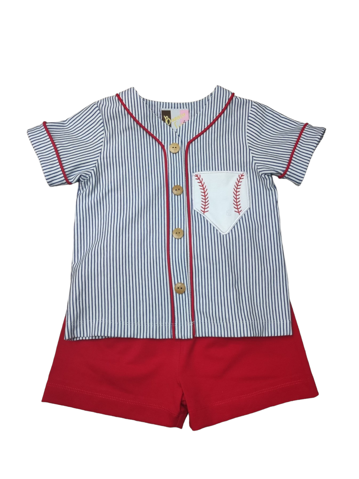 BANANA SPLIT PLAY BALL BOYS SHORT SET