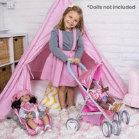 ADORA PINK GLITTER STROLLER