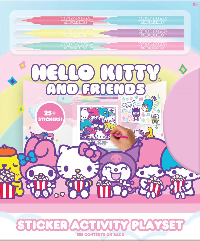 HELLO KITTY AND FRIENDS STICKER ACTIVITY PLAYSET