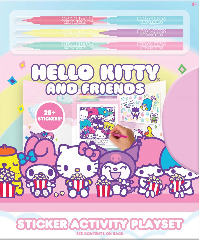 HELLO KITTY AND FRIENDS STICKER ACTIVITY PLAYSET