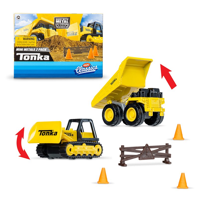 TONKA MINI METALS 2 PACK