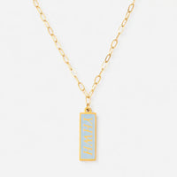 ELEVATED FAITH ENAMEL YHWH NECKLACE