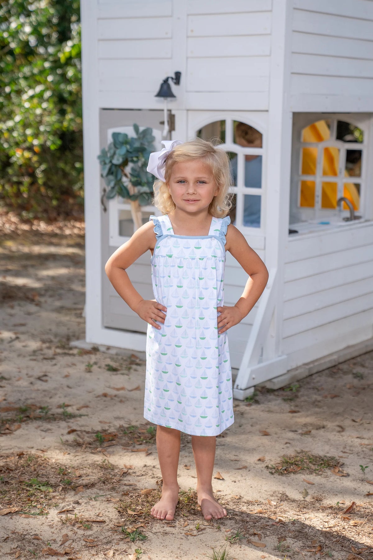 THE OAKS RITZ DRESS SET SAIL DRESS