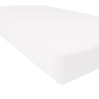 KYTE BABY RIBBED CRIB SHEET IN CLOUD