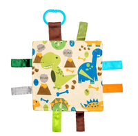 BABY JACK DINOSAUR T-REX TRICERATOPS CRINKLE TAG SQUARE