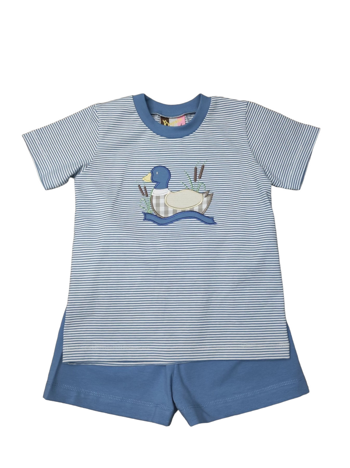 BANANA SPLIT MALLARD DUCK BOYS SHORT SET