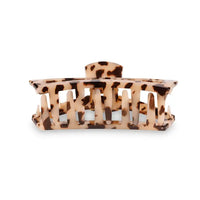 TELETIES OPEN BLONDE TORTOISE  SMALL HAIR CLIP