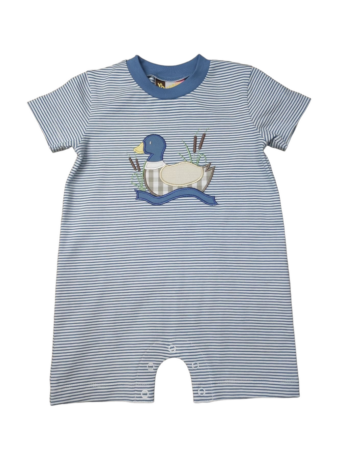 BANANA SPLIT MALLARD DUCK BOYS ROMPER