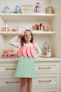 Happy Halloween Flower Costume Jumper Grace Bay Green
