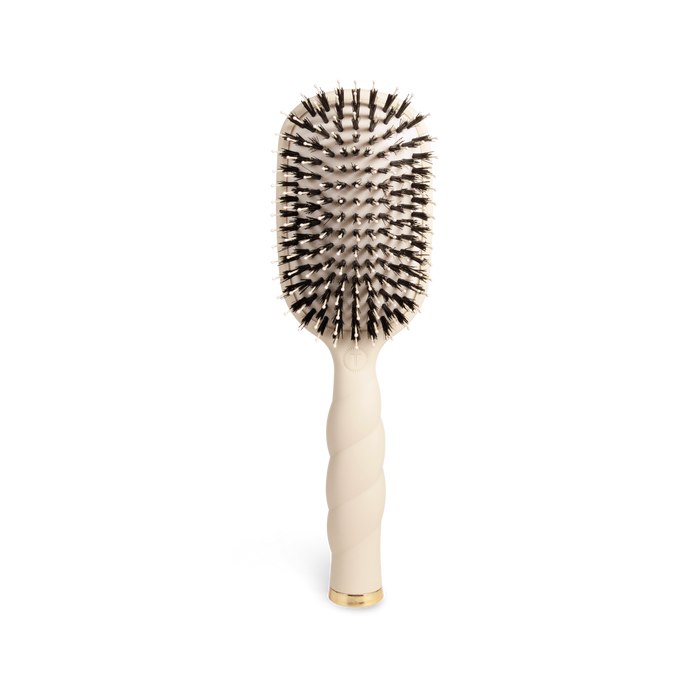 Boar Bristle Hair Brush Tan