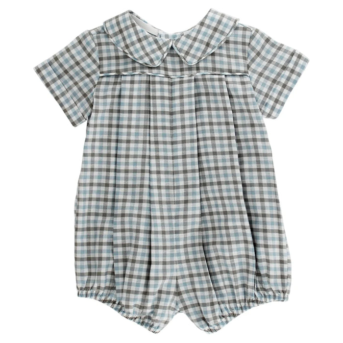 BAILEY BOYS PIGEON PLAID BUBBLE