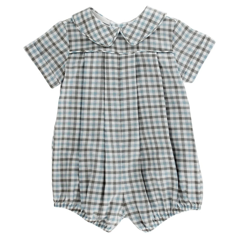 BAILEY BOYS PIGEON PLAID BUBBLE