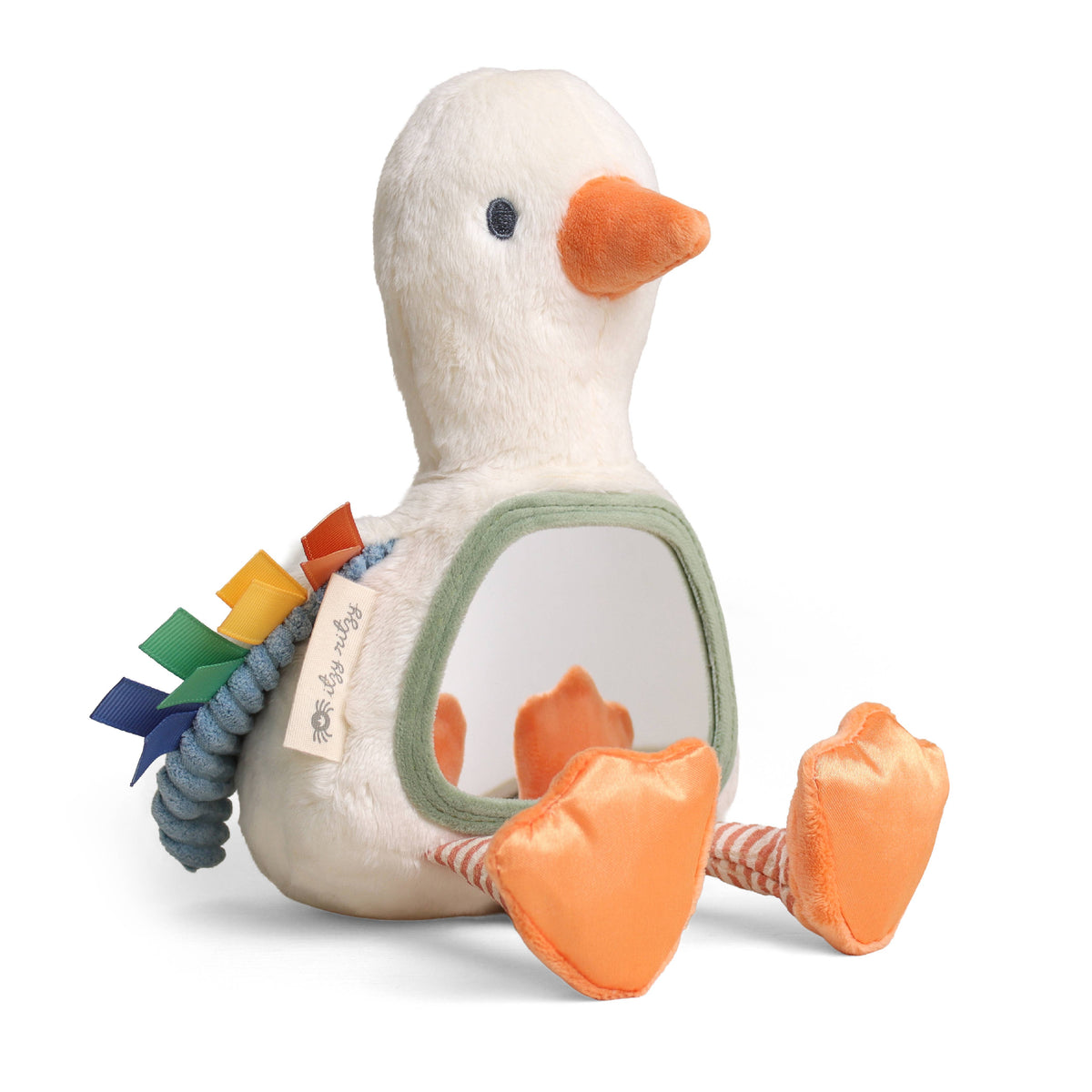 Itzy Bitzy Mirror™ Sensory Tummy Time Mirror Goose