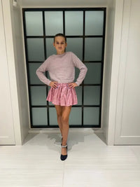 LITTLE OLIN PINK FUZZY SWEATER