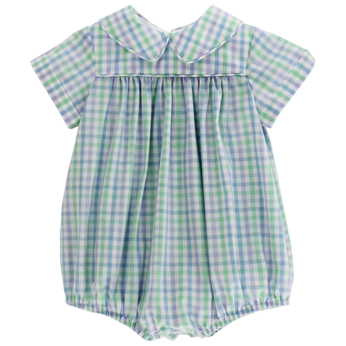 ESSEX PLAID DRESSY BUBBLE SHORT