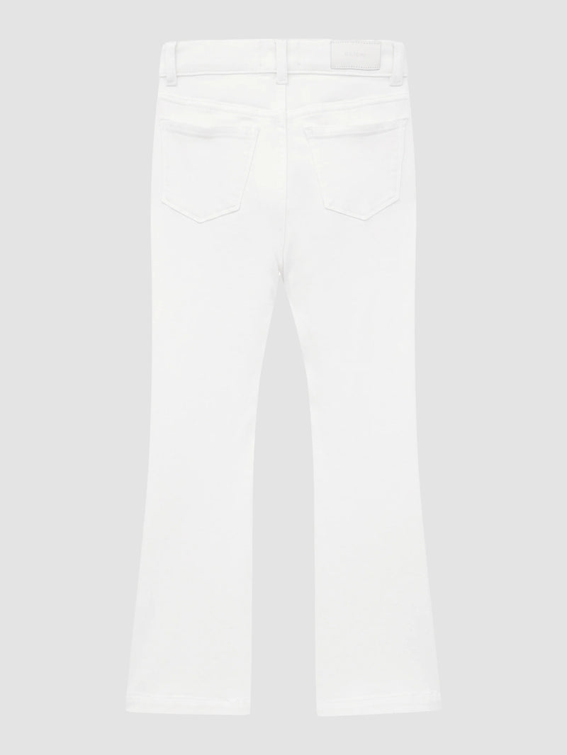 DL1961 CLAIRE BOOT HIGH RISE JEANS WHITE TIDE