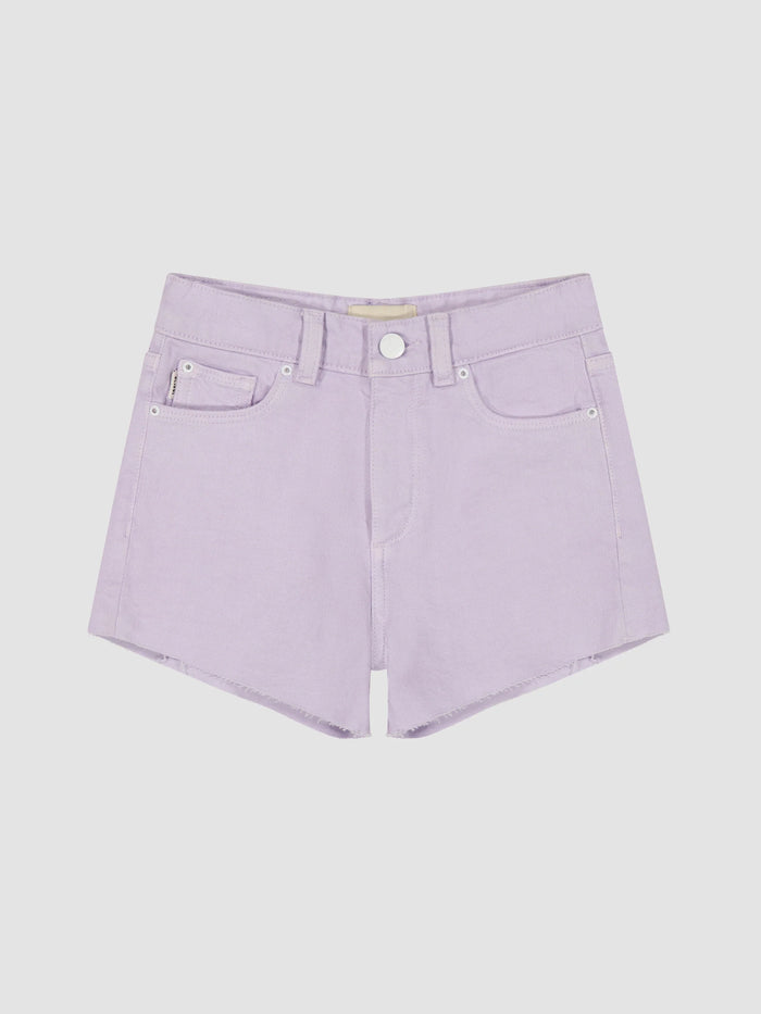 DL1961 LUCY SHORTS LILAC CLOUD