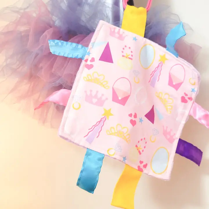 BABY JACK PRINCESS DRESS UP CRINKLE TAG SENSORY TOY