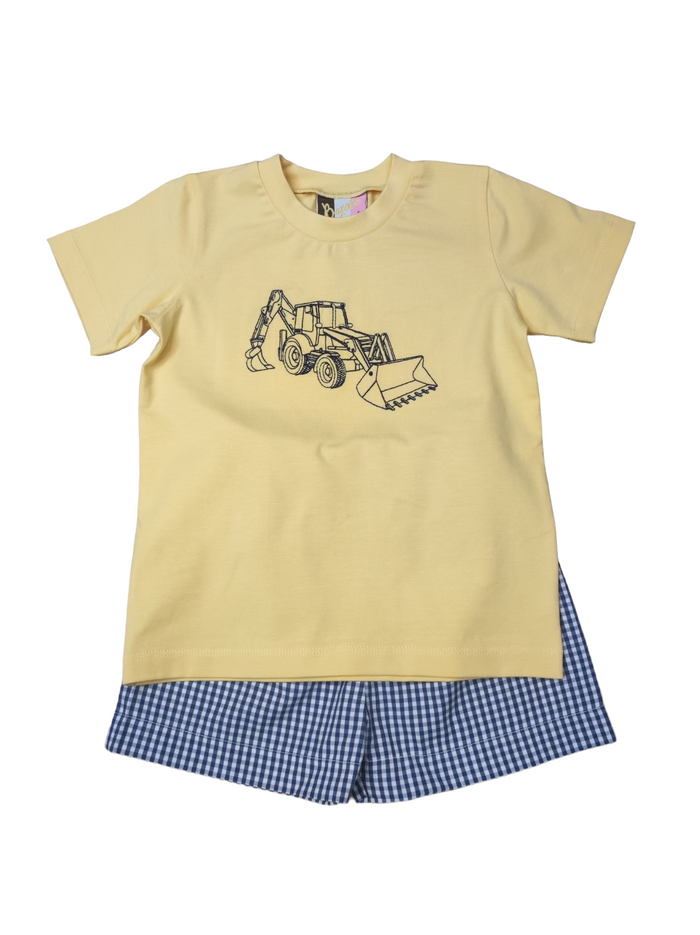 BANANA SPLIT BULLDOZER SHORT SET