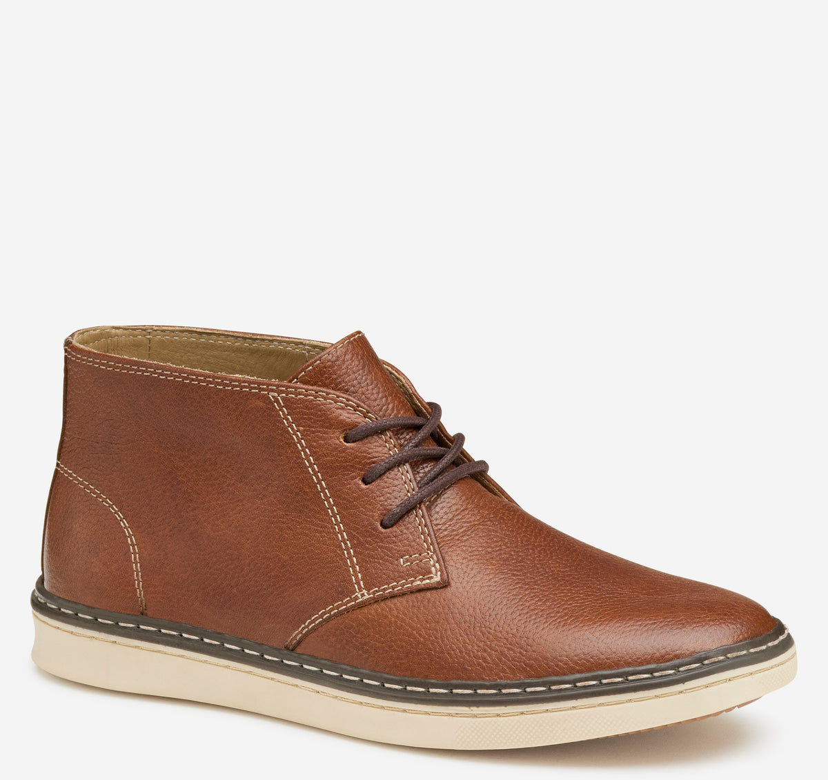 JOHNSTON & MURPHY BK MCGUFFEY CHUKKA TAN FULL GRAIN