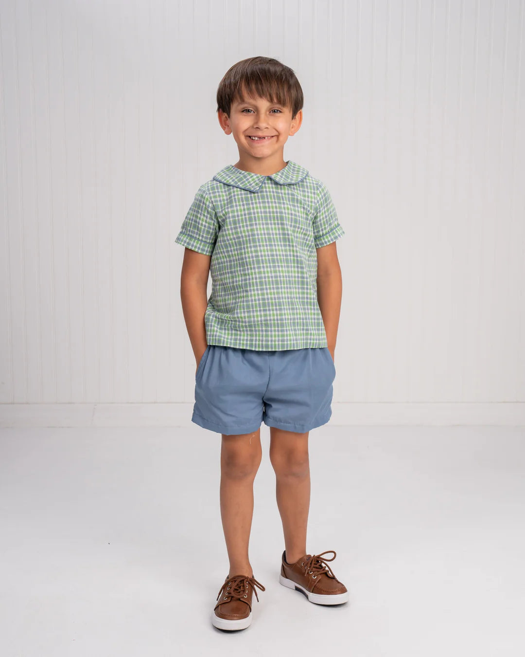THE OAKS JOHN SET BLUEGRASS PLAID
