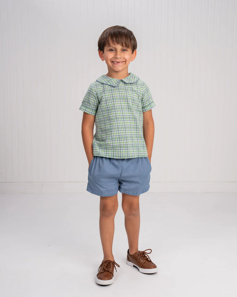 THE OAKS JOHN SET BLUEGRASS PLAID