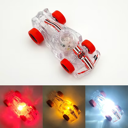 MARBLE RACERS LIGHT UP PULL BACK