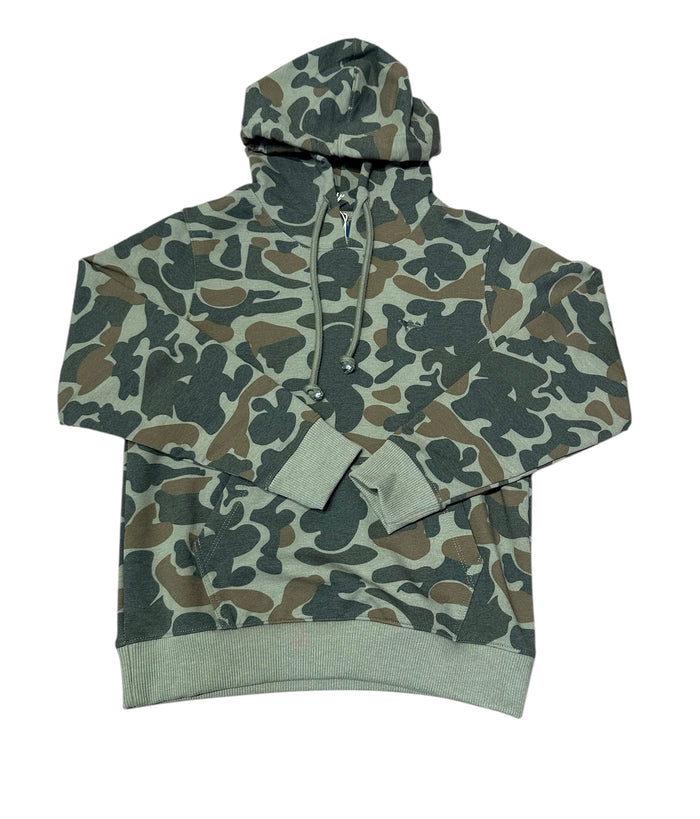 COASTAL COTTON BROWN CAMO HOODIE