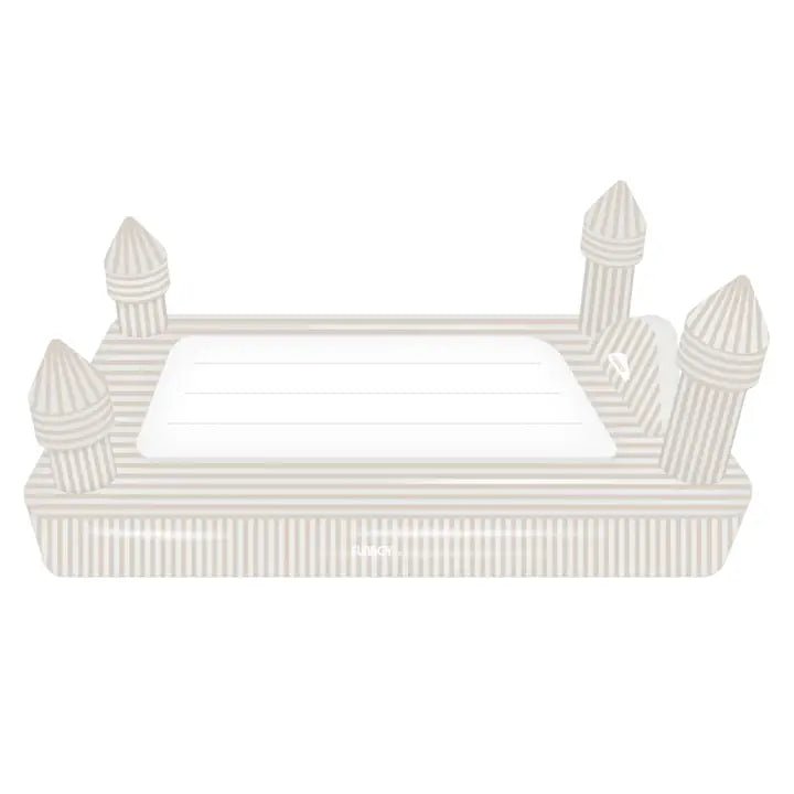 FUNBOY STRIPED CASTLE AIR MATRESS SLEEPOVER BED