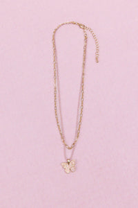 GREAT PRETENDERS BOUTIQUE CHIC BUBBLY BUTTERFLY NECKLACE